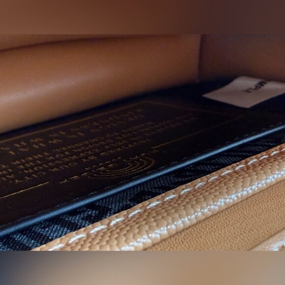 🆕 KURT GEIGER LONDON 🧿 NWOT Shoreditch Small Leather Crossbody Bag, Bone Beige - Picture 15 of 16